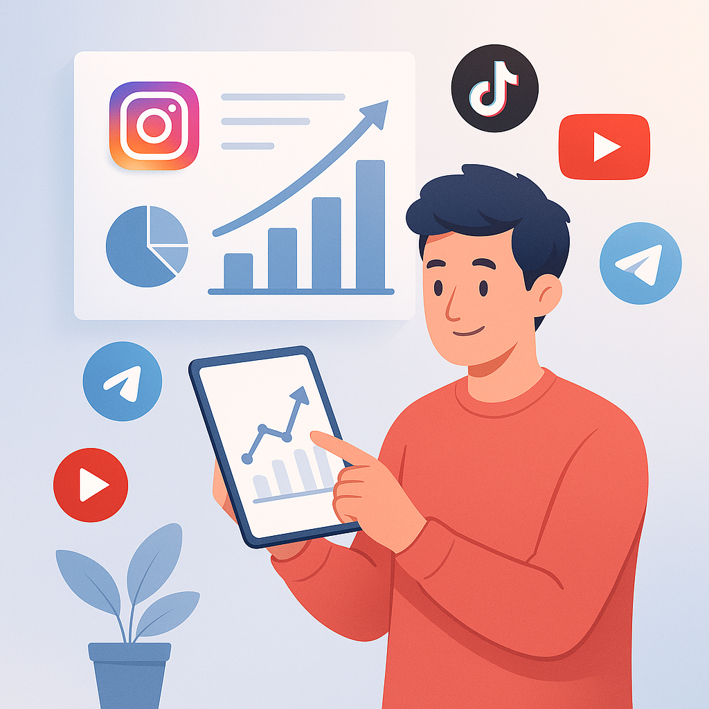 Mastering Social Growth: Telegram Marketing Service