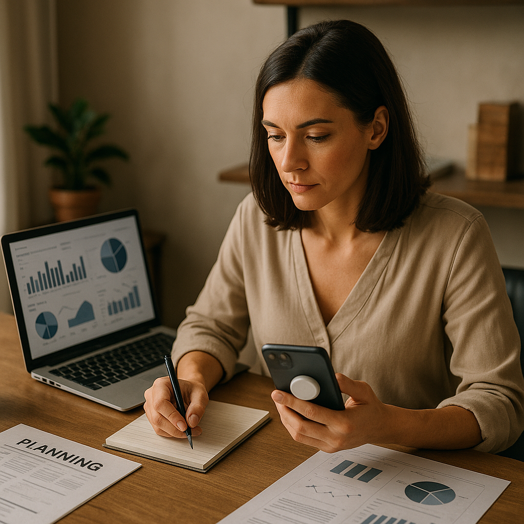 Illustratie van Android Find Hub die bagage-tags koppelt aan gedeelde tracking links
