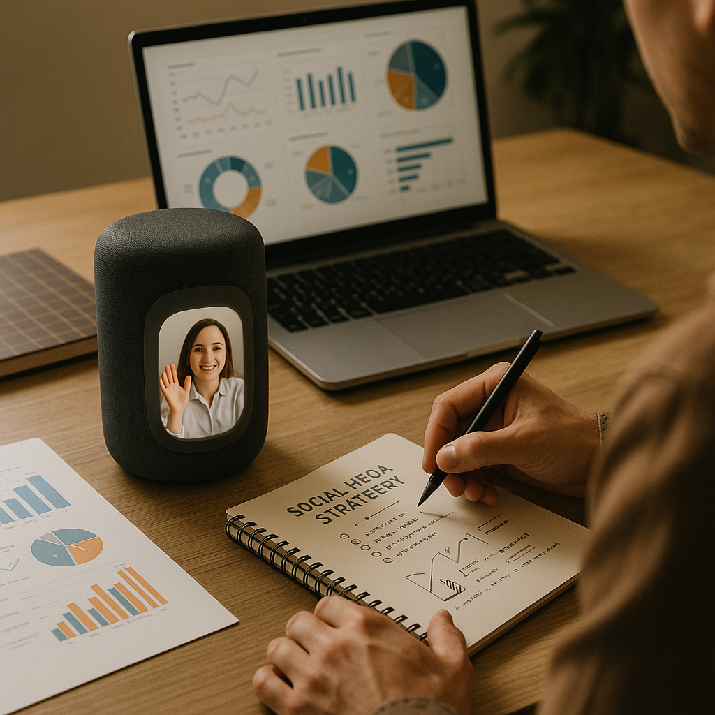 Concept image of Google Gemini describing live camera feeds