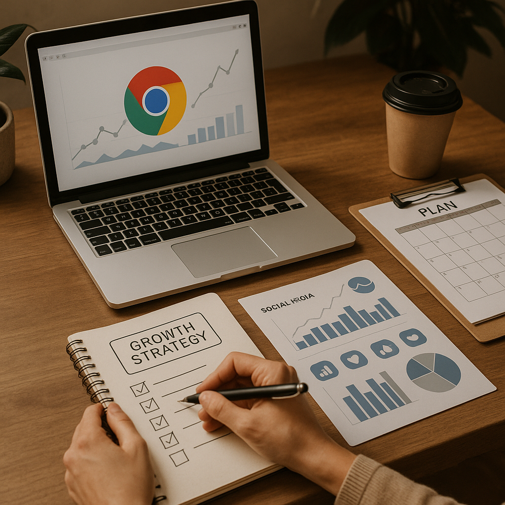 Visuel montrant le cycle de release Chrome et les implications SEO