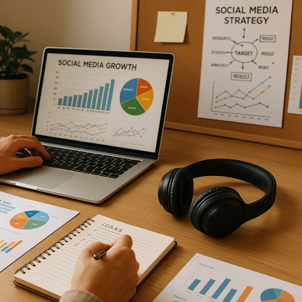 Close-up of wired headphones with caution tape in the background