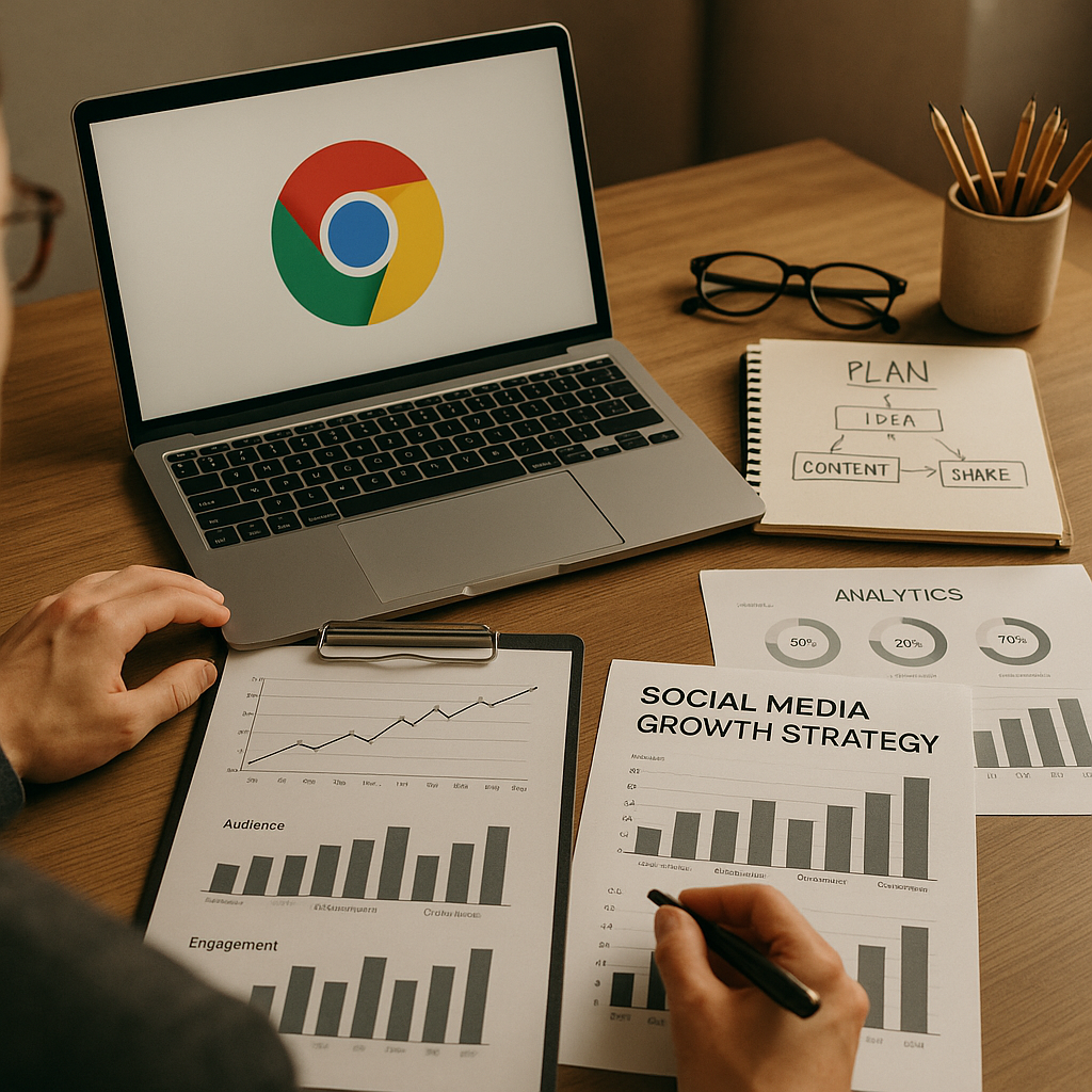 Chrome logo with clock representing accelerated release cadence