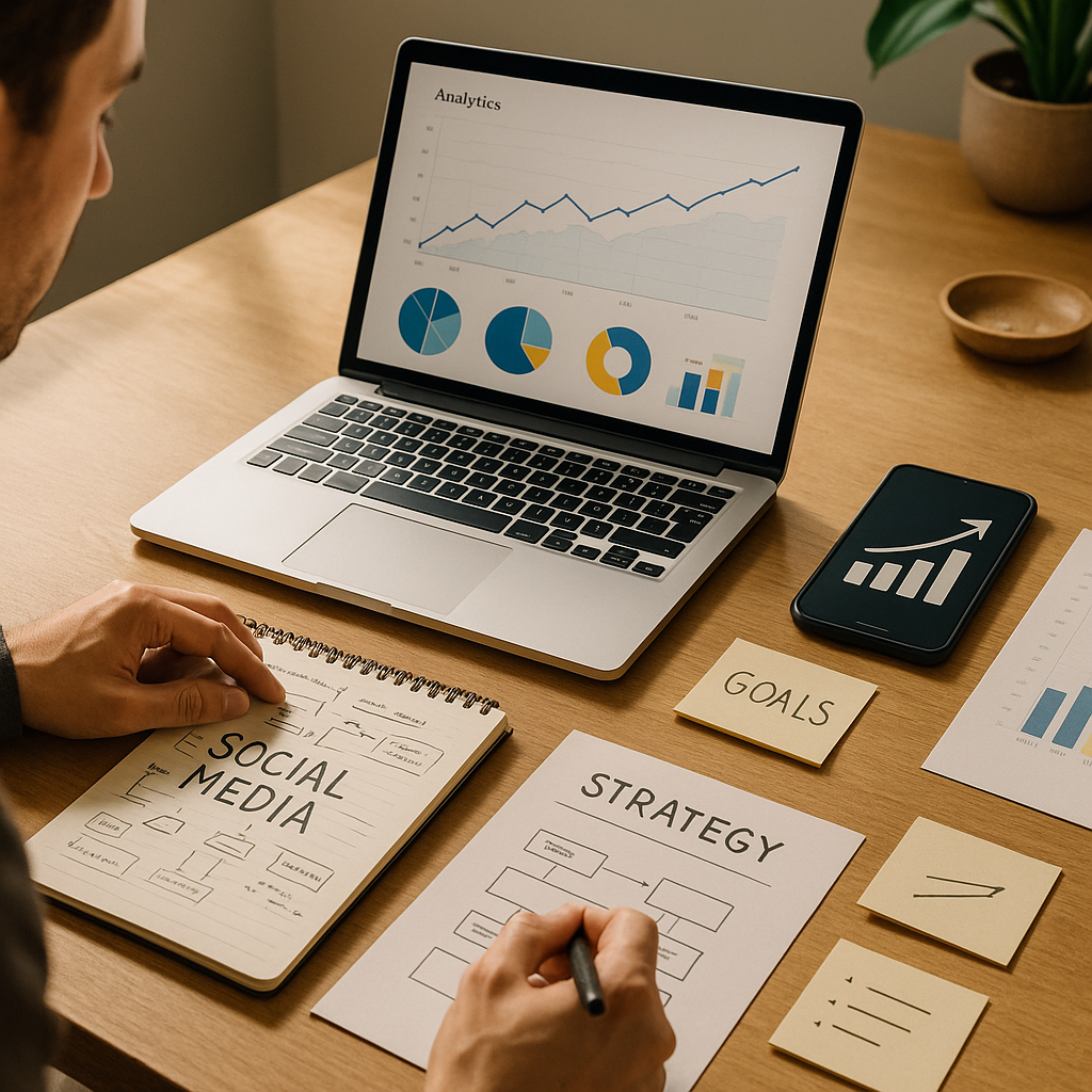 Diagram showing Google fee-reducing programs and a growth strategy workflow