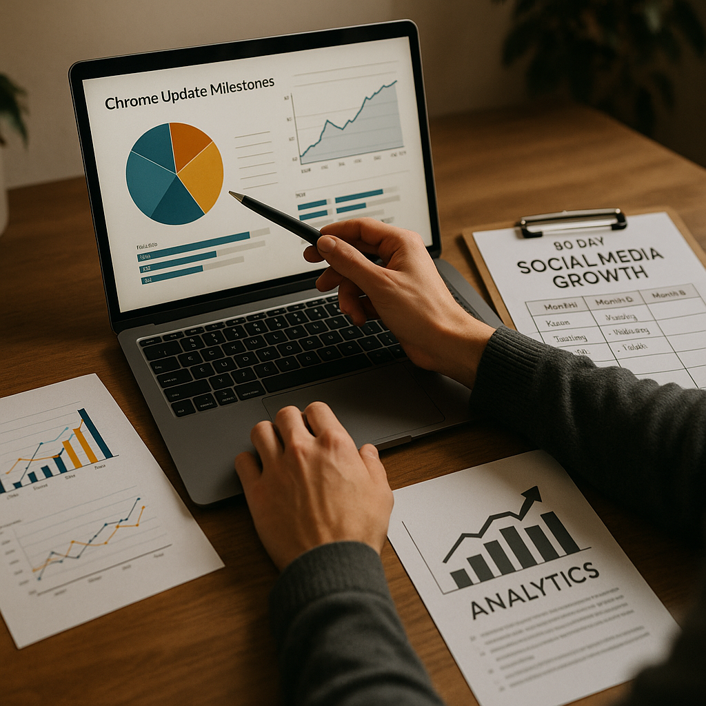 Κεντρικός πίνακας με χρονοδιαγραμμάτα και διαγράμματα ανάπτυξης κοινωνικων δικτυων