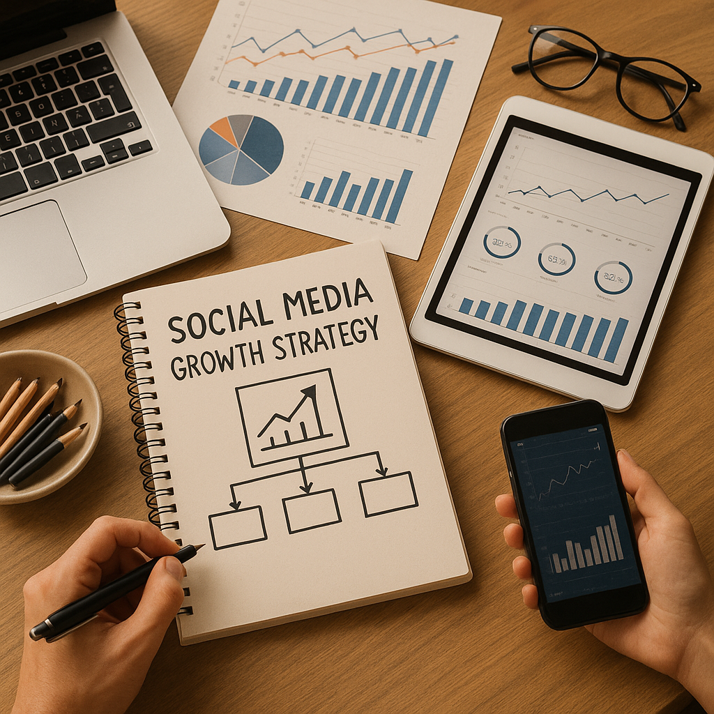 Executive overview of a corporate board with a highlighted Sundar Pichai portrait and a growth chart