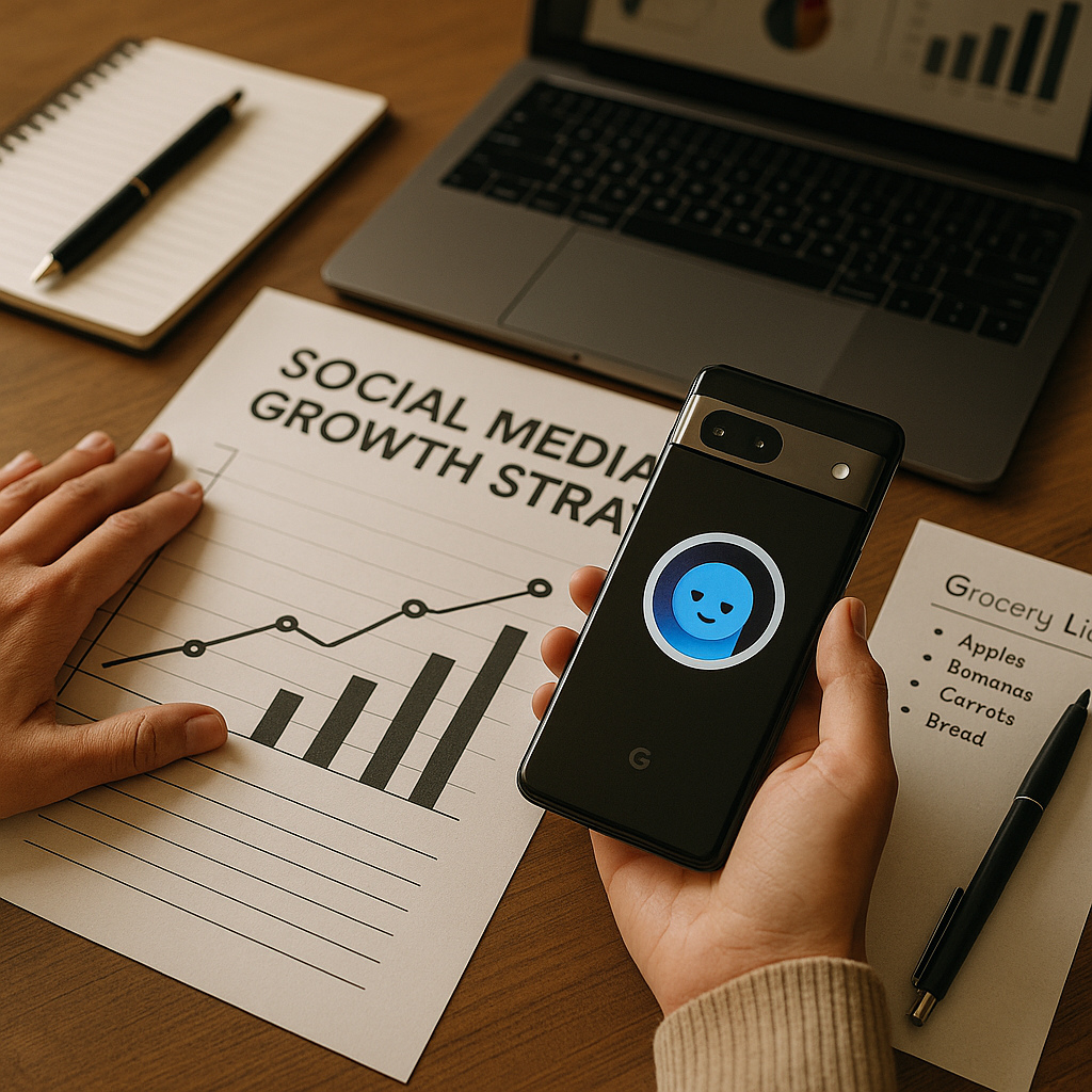 Pixel 드롭과 Gemini의 식료품 주문 확장으로 소셜 미디어 마케팅 변화