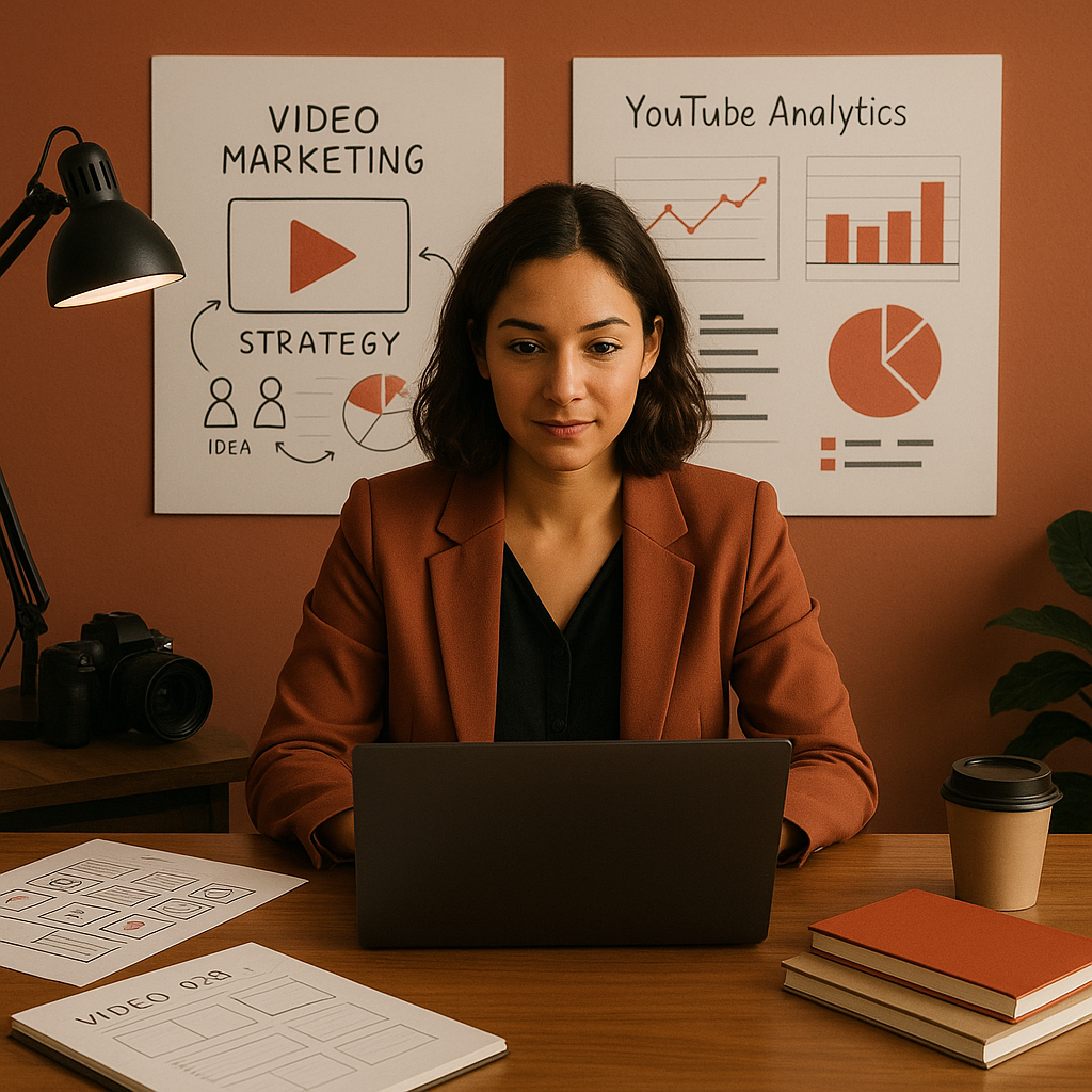 Retailer içgörülerinin YouTube reklamcılığı ve hedeflemeyle bağlandığını gösteren illüstrasyon