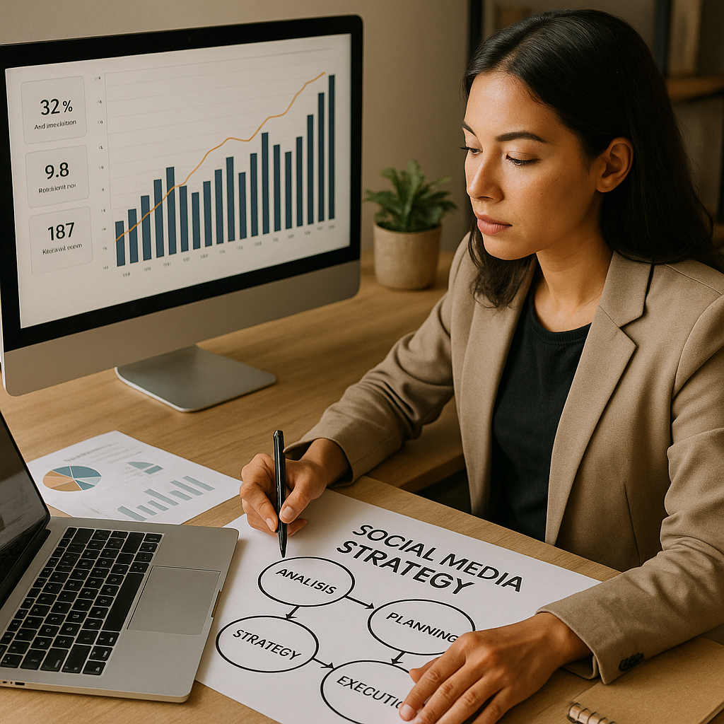 Análisis de riesgo y estrategia de crecimiento en redes sociales para 2026