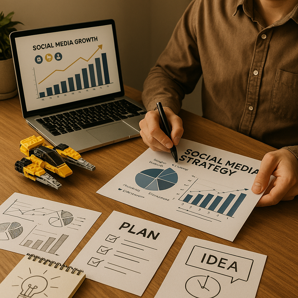 Gambaran Lego Smart Brick berinteraksi dengan satu set Star Wars