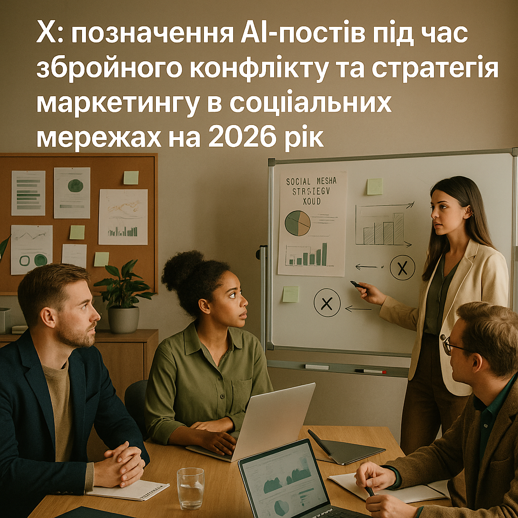 Інфографіка змін політики: позначення AI-постів та вплив на монетизацію у 2026 році