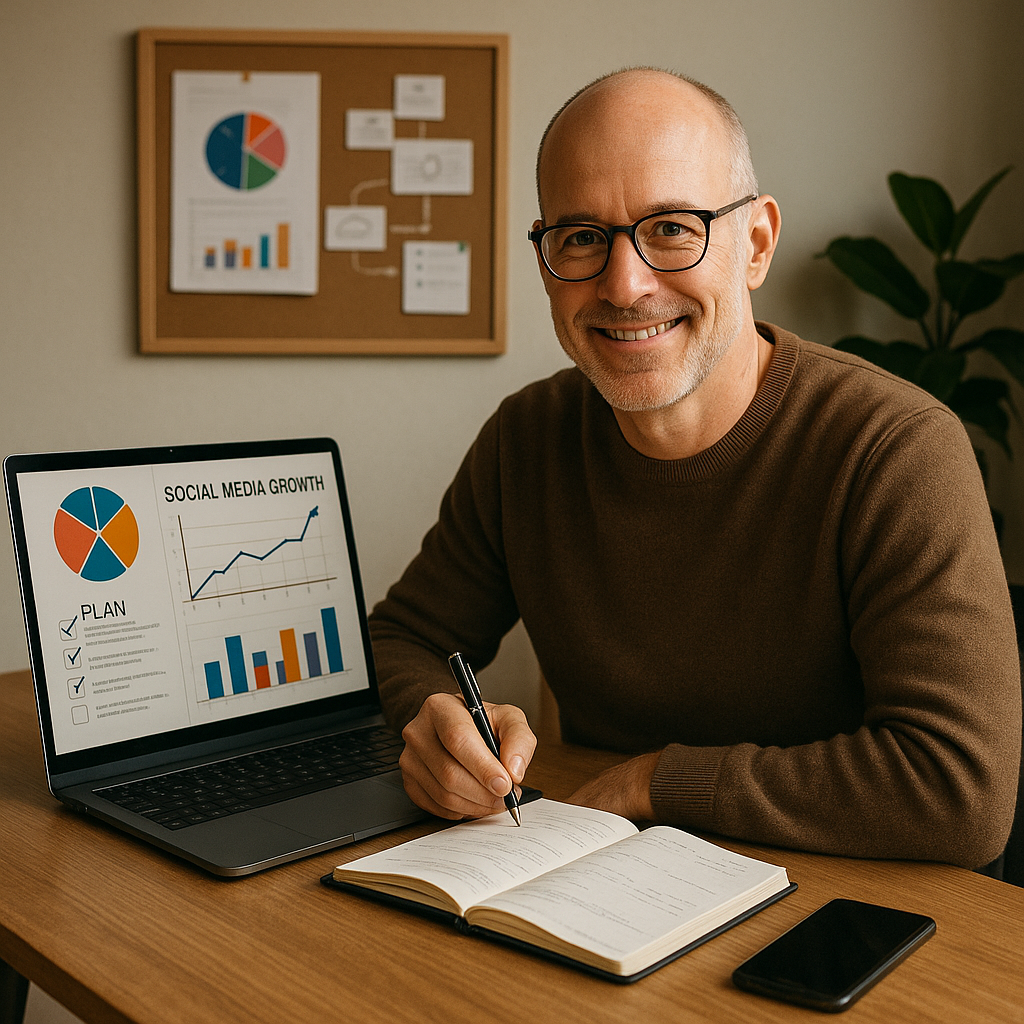 David Barnett portrait with PopSockets branding