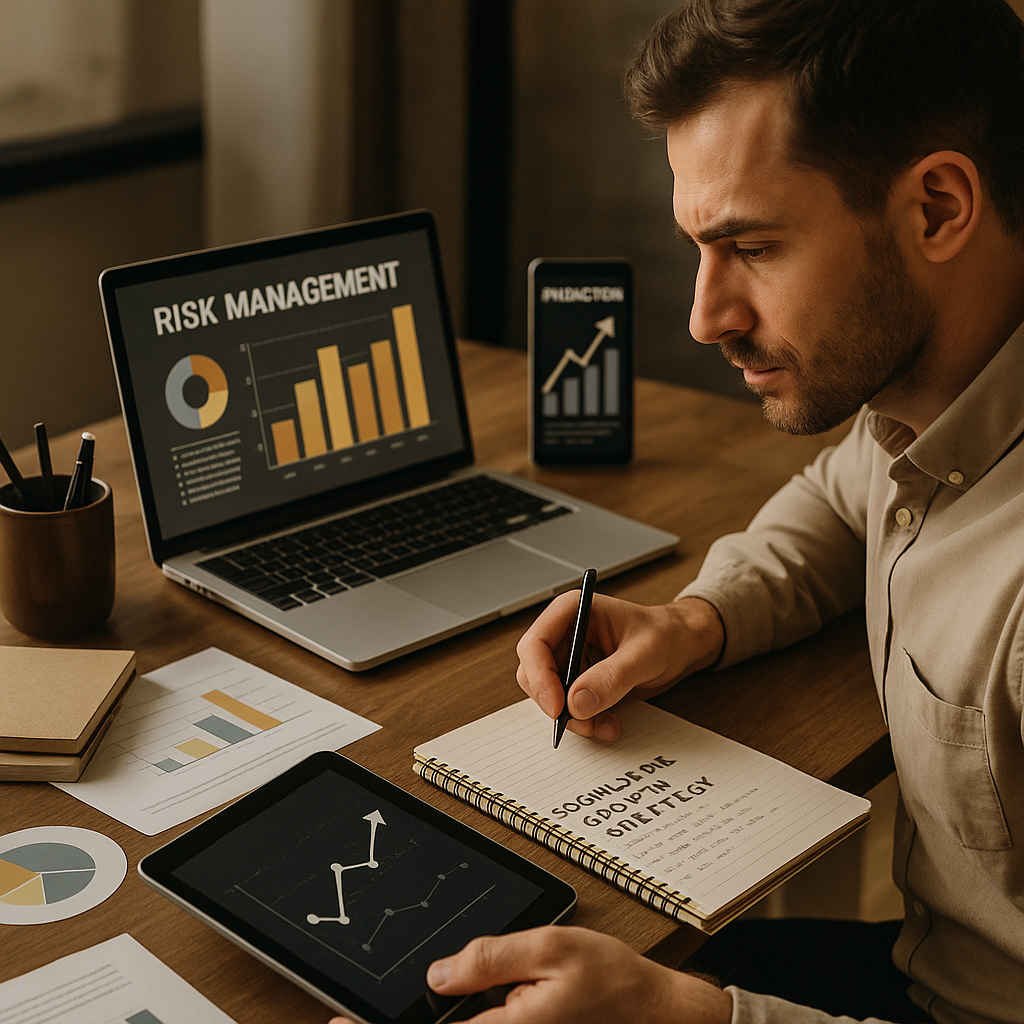 Ilustrație despre guvernanța riscului și designul pieței într-un context digital