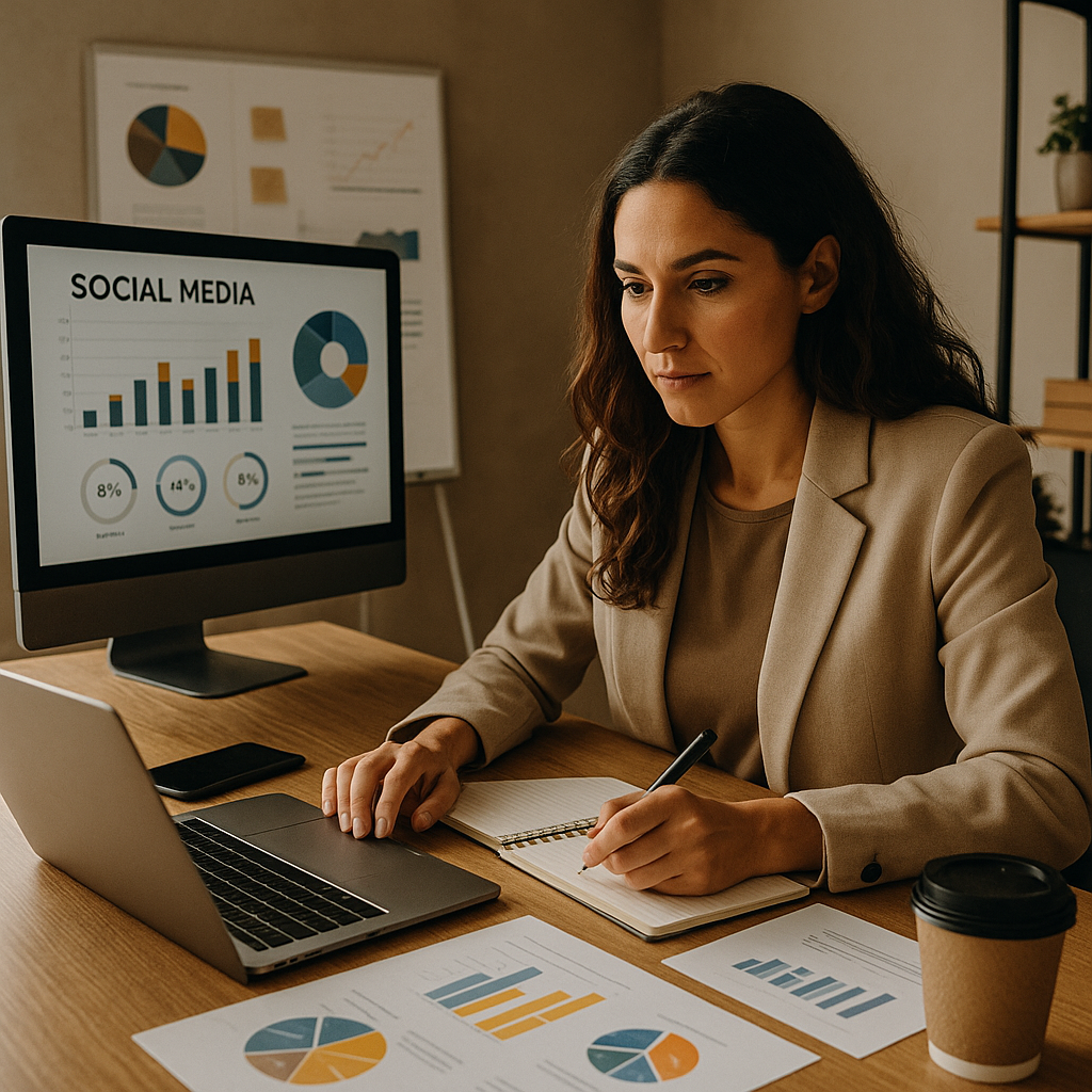 Schermata di interfaccia Vizio/Walmart e dashboard di analisi della crescita social