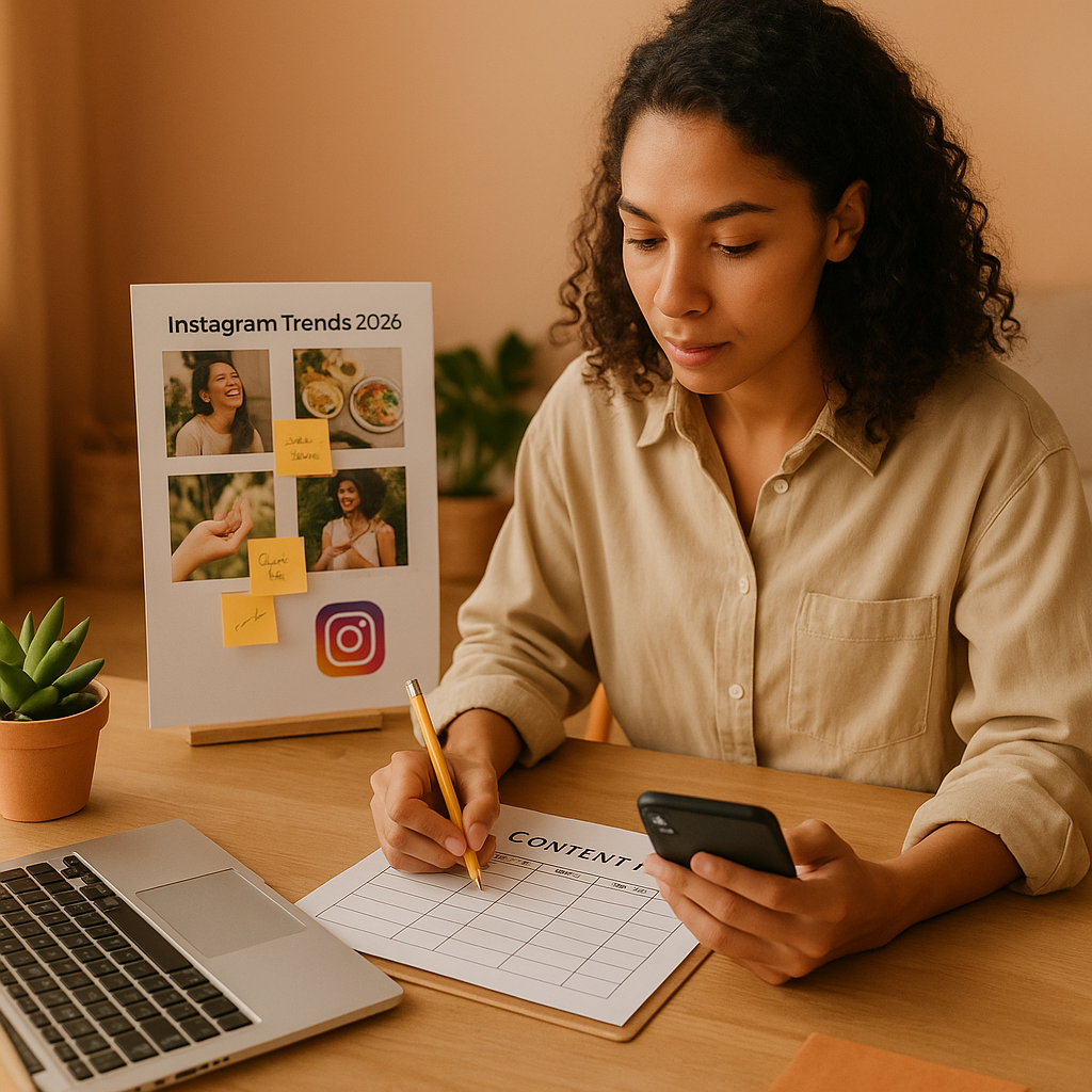 Análise das tendências do Instagram com foco em estratégia de crescimento para 2026