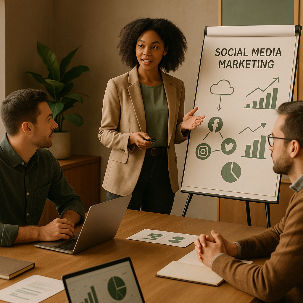 Team dat social media comments, mentions en berichten beoordeelt om publieksinteracties te beheren