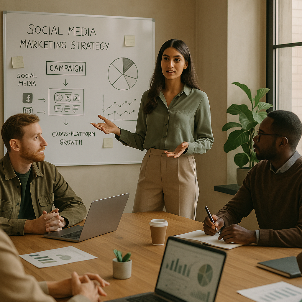 Illustration of Flipboard’s open social web concept with publishers and creators