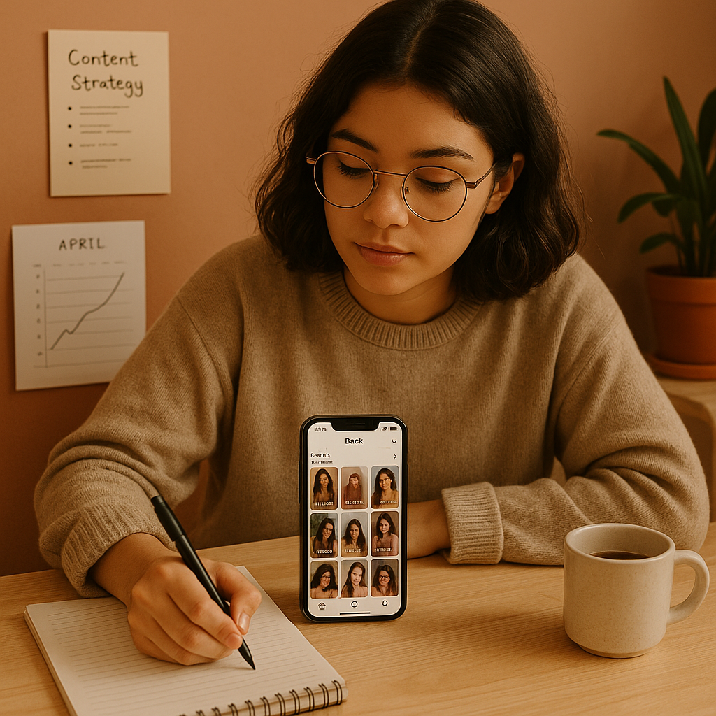 Illustratie van Instagram teen accounts met mobiele interface en veiligheidsinstellingen