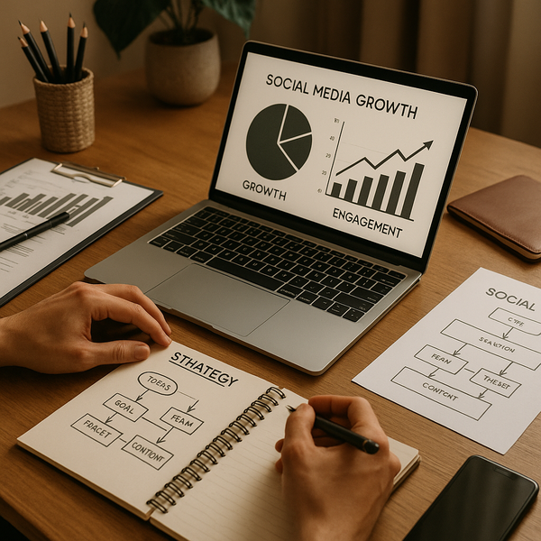 Sleek modern laptop with Apple-inspired design and neon accents