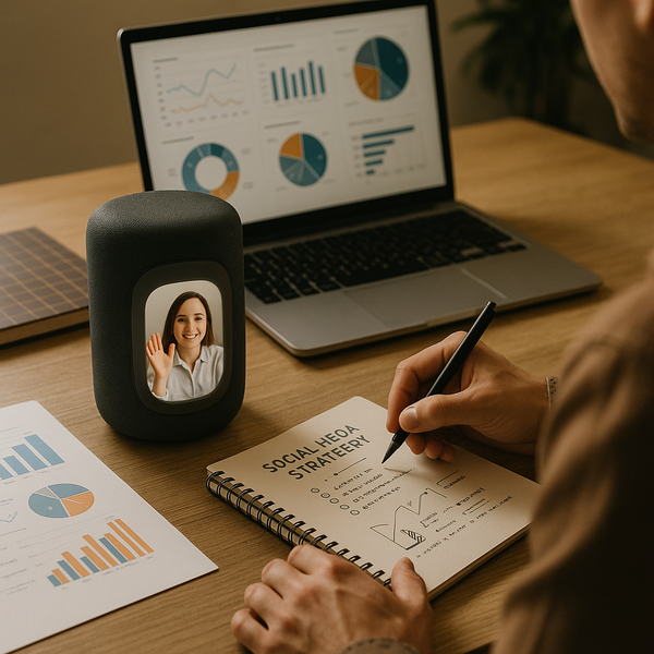 Concept image of Google Gemini describing live camera feeds