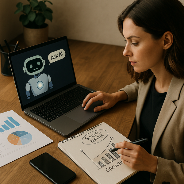 Rappresentazione grafica di agenti IA creativi Luma all'opera