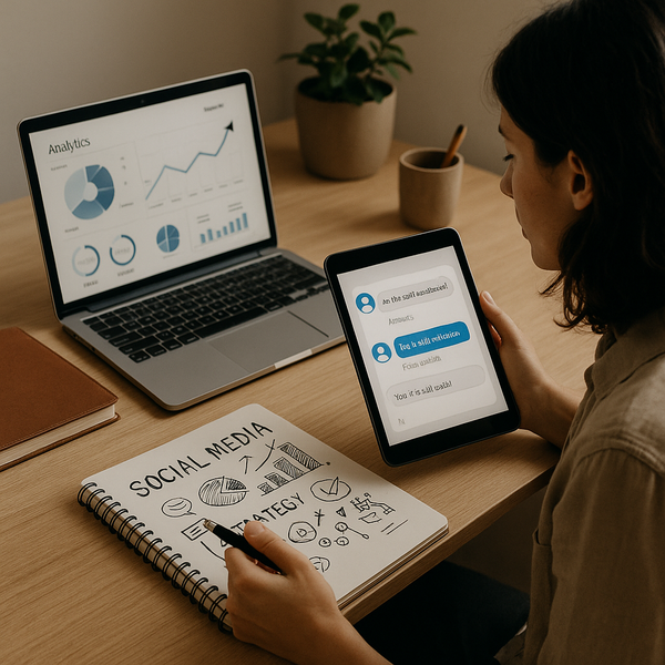 Screenshot of Facebook Marketplace messaging with AI auto-replies managing inquiries