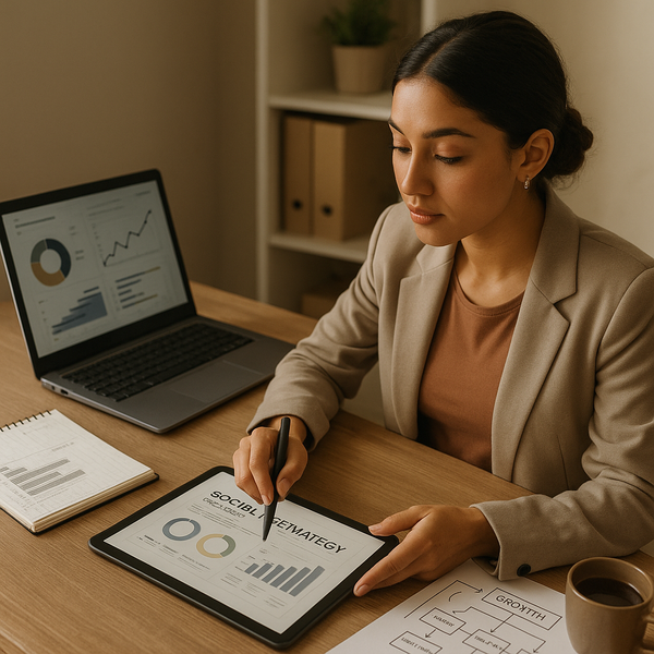 Illustrasjon av Chrome-ikon med hastighetsindikator og vekstgraf