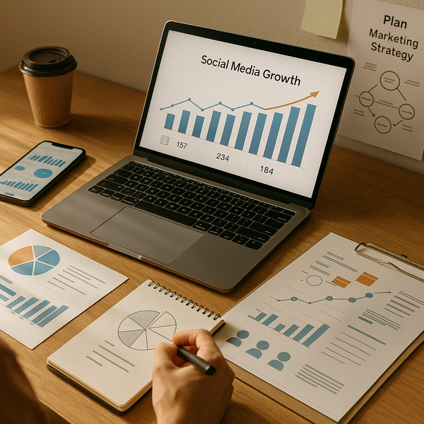 Strategic planning session analyzing Google Play feature updates and social growth strategies