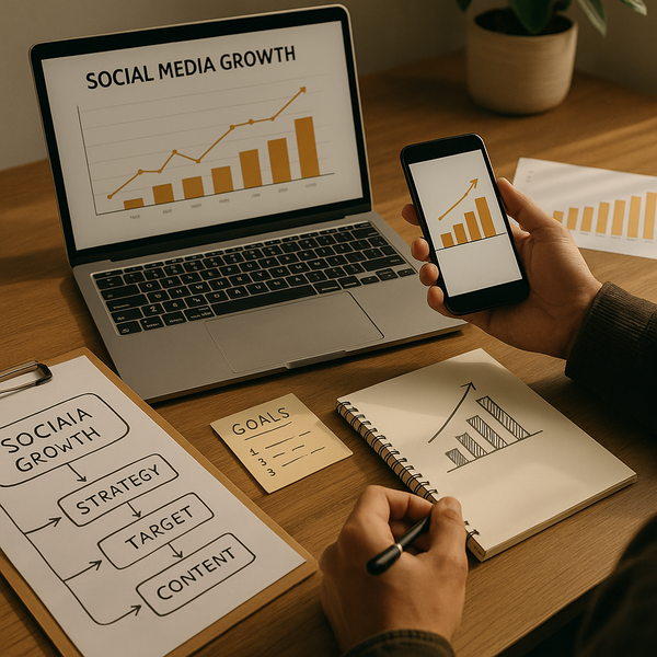 Graphic illustrating Live Nation controversy and social media growth strategy concepts