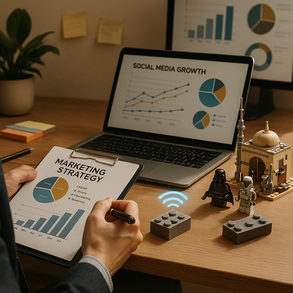 Lego Star Wars-set med Smart Brick i action