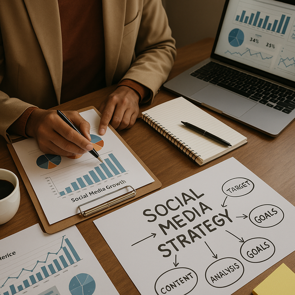 Graphic illustrating Meta layoffs and marketing strategy implications