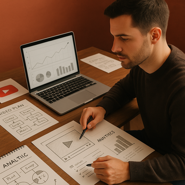 Screenshot dell’interfaccia Google Commerce Media Suite con integrazione YouTube