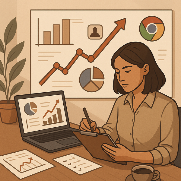 صورة تمثيلية لرحلة تطوير Chrome وتأثيرها على الاستراتيجية الرقمية