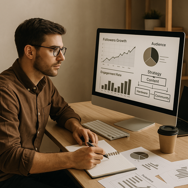 Steam Machine 2026: grafico di roadmap hardware e piano social Crescitaly