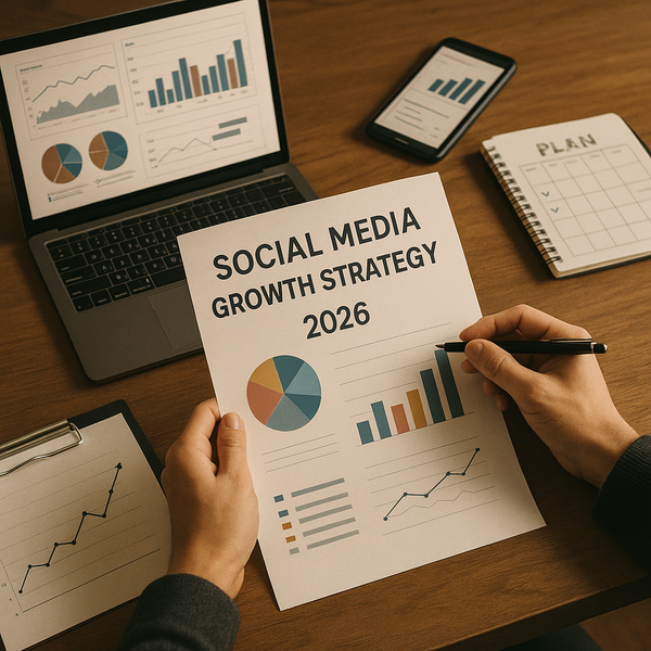 Diagram showing cross-brand social media strategy and partnerships