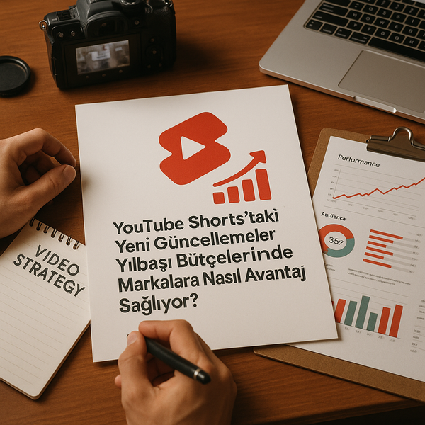 YouTube Shorts reklam güncellemelerinin marka bütçelerine etkisini anlatan görsel
