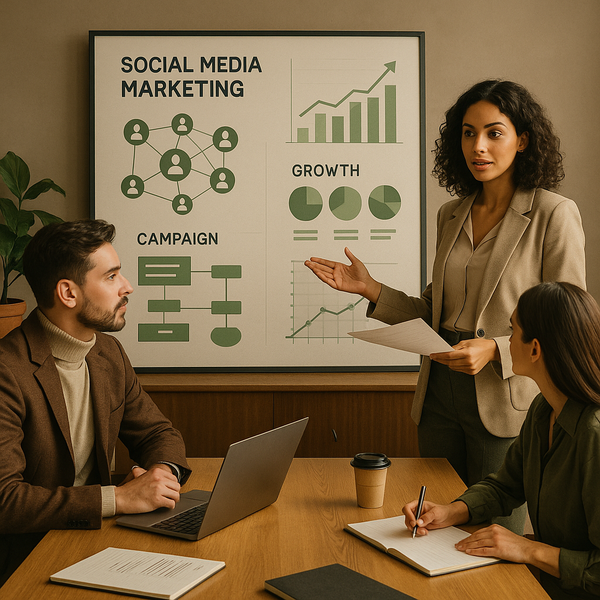 Dashboard met social media analytics en inzichten