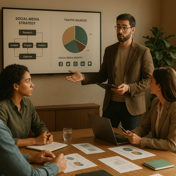 Illustrazione di siti social interconnessi e Flipboard